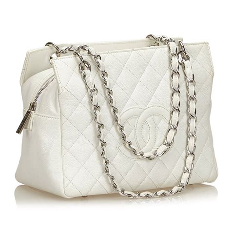 chanel purse white|white chanel purse sale.